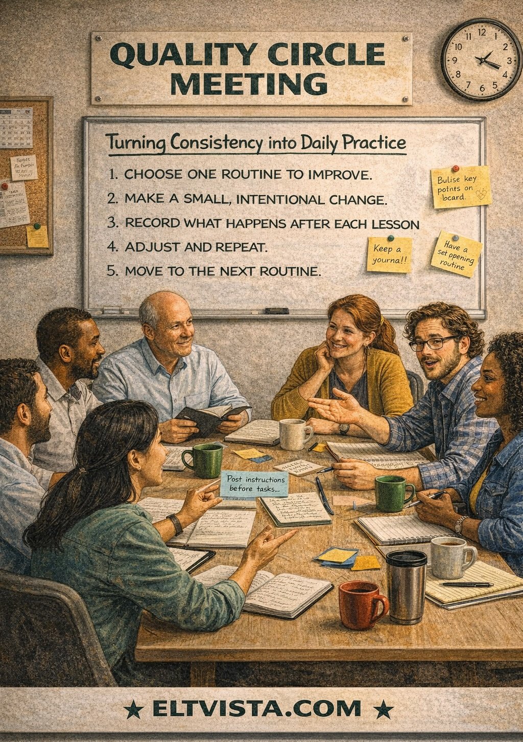 Quality Circle, Humanistic Education, ELT Vista