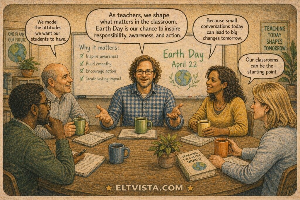 TESOL, Earth Day, ELT Vista, eltvista.com